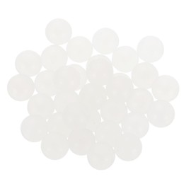 sourcing map 200pcs PP Plastic Bearing Balls 1/2" (12.7mm) Solid Plastic Balls, Precision Bearing Ball, White