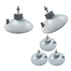 4 PCs French Fry Suction Cup Feet Commercial Suction Cup