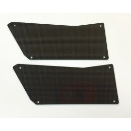 AXIAL RR10 BOMBER CARBON FIBER PANEL KIT (3 PC) XTR11862 CRAWLER KING OF HAMMERS