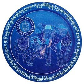 Juanxian Feng Shui Amulet Sticker Burglary Prevention Window Sticker Decals for Home Decoration w5308