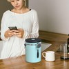 Miscedence 35OZ Coffee Canister for ground coffee with Date Tracker,Mint