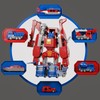 6-in-1 Transforming Robot Construction Vehicles for Kids – Magnetic STEM
