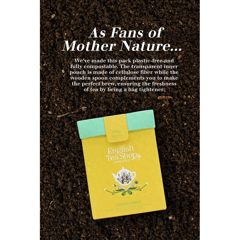 English Tea Shop Perfect Peppermint, Fairtrade & Organic Premium Whole