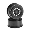 J Concepts 3352B Hazard - Losi SCT-E Wheel - Black