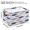 Fish Rectangular Storage Basket Organizer Bin Shelf Baskets For Clothes