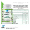 Moringa Cúrcuma Jengibre Pimienta Negra 100 Cáps Saisa Herbal Inmunidad