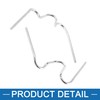 A ABSOPRO Motorcycle Fastener Spring Clip for Round Headlight (Set