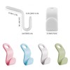 Pack of 60 Clothes Hangers, Space-saving Clothes Hangers, Connecting Hooks,