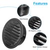 PATIKIL 6" Round Air Vent Cover, 2pcs 304 Stainless Steel