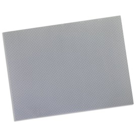 Rolyan Aquaplast-T Watercolors Thermoplastic Splinting Material, 13% UltraPerf, Professional Silky Smooth Finish, Moderate Memory, Highly Conformable, 3/32" x 18" x 24" , Single Sheet, Silver