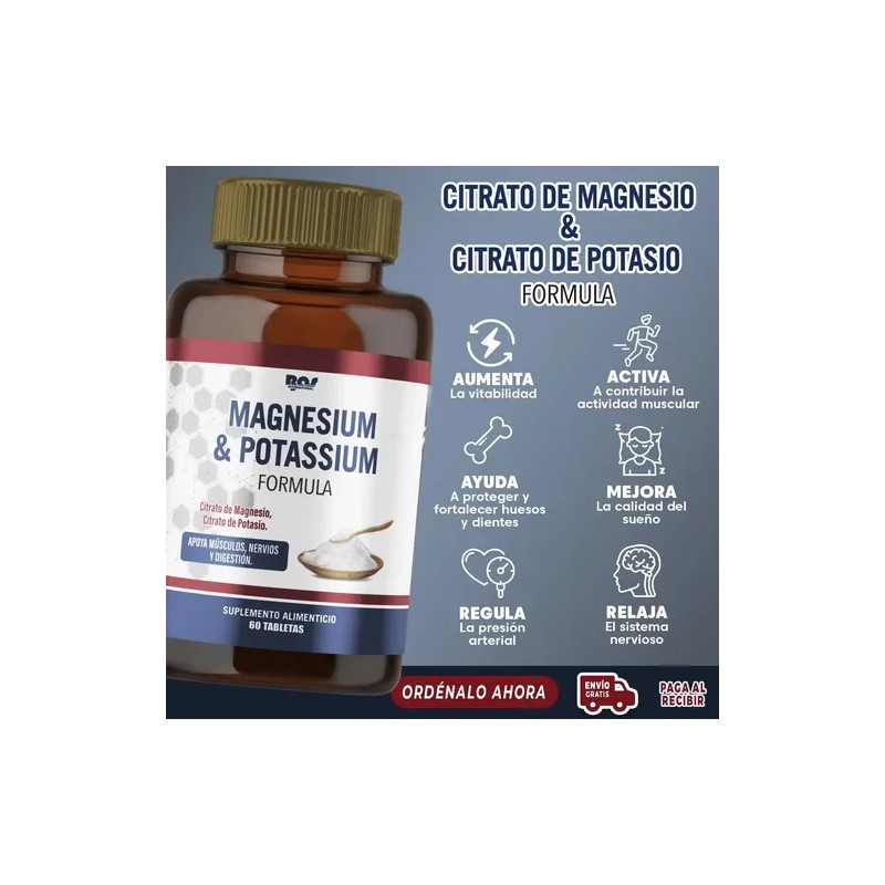Citrato Magnesio Mas Potasio Tabs Pack