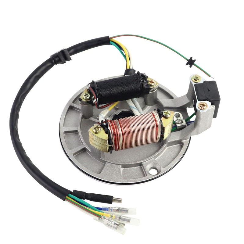 FLYPIG 2 Coil Ignition Magneto Stator for 50cc 70cc 90cc