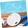 Levemolo Swimming Pool Skimmer Cover Replacement Round Pool Accessory Lid
