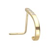 PIERCINGLINE 750 Gold Nose Piercing Spiral | 18 Carat |