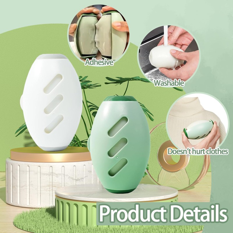 Reusable Lint Rollers, Pack of 2 Reusable Lint Rollers, Reusable