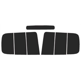 Precut Vinyl Tint Cover for 2005-2009 Ford Mustang Taillights (20% Dark Smoke)