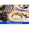 Steadfast Selections - (Bread Tray Lid) Premium Gold Communion Trays