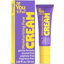 BeYoutiful BeYOUtiful - Crema hidratante facial, cuidado de la piel para adolescentes, preadolescentes y niños, crema hidratante facial para piel seca
