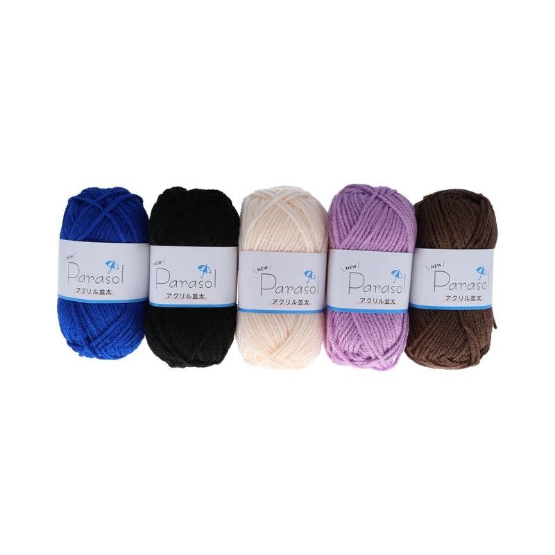 Yokota 6900 Wool Parasol, Acrylic, Medium Size, Solid Color, 5