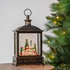 12.5'' Christmas Snow Globe Lantern Lighted Snowman Choir Musical Snowmen