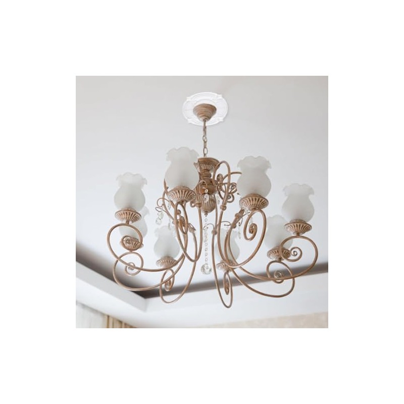 Split Design 12 Inch Ceiling Medallion for Lights & Fans