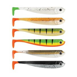 Lieblingsköder Rubber Bait 5 cm – 6 Rubber Fish, Colour Favourite Bait: Firetail Edition