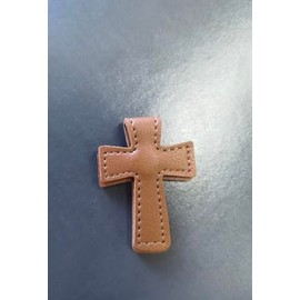 2 Pcs Magnetic Bookmarks Christian Religious Cross Leather Bookmark for Women Bible Magnetic Page Clips Religious Scripture Bible Verse Marks for Men, Student Office Book