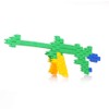 ITODA Kids Bullet-Shaped Construction Building Blocks DIY Puzzle Toys Plastic