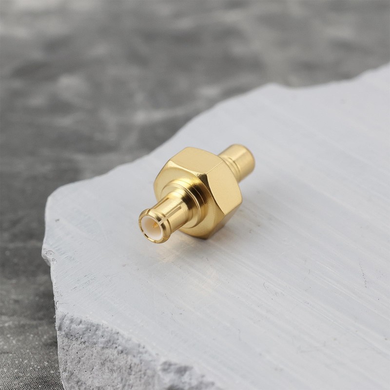 Create idea 4 Stück SMB-Stecker auf MCX-Stecker-Adapterstecker für DAB DVB-T