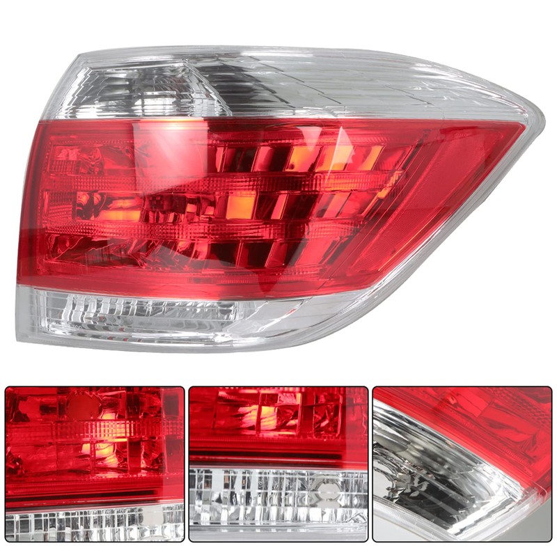 Silscvtt Passenger Side Outer Tail Light Assembly Replacement for Highlander
