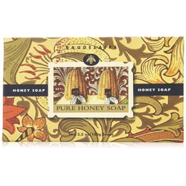 Baudelaire Two Bar Pure Honey Soap, 3.5 ounce each
