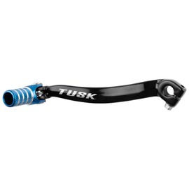 TUSK Folding Shift Lever Black/Blue Tip for Kawasaki KX100 1995-2009,2011-2013