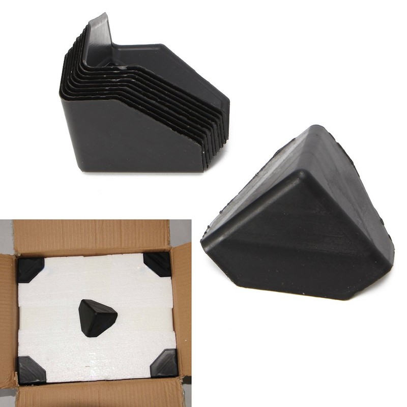 BIlinli 10 x Plastic Corner Protectors for Mailing Boxes to