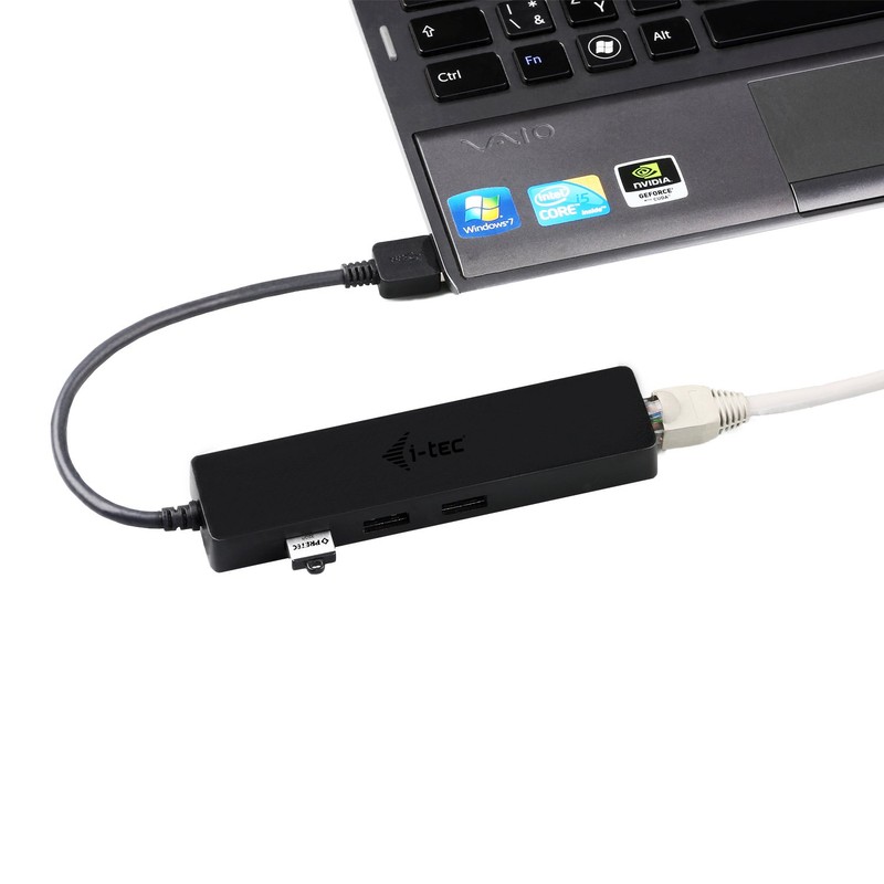 i-tec USB 3.0 Slim HUB 3 Port + Gigabit Ethernet