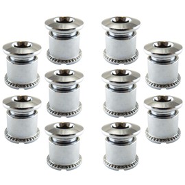 FregocS Bicycle Chain Wheel Chainring Bolt Nuts Useful Set of 10 (10 Double) Heavy Duty Steel BIC-CRBt-WW