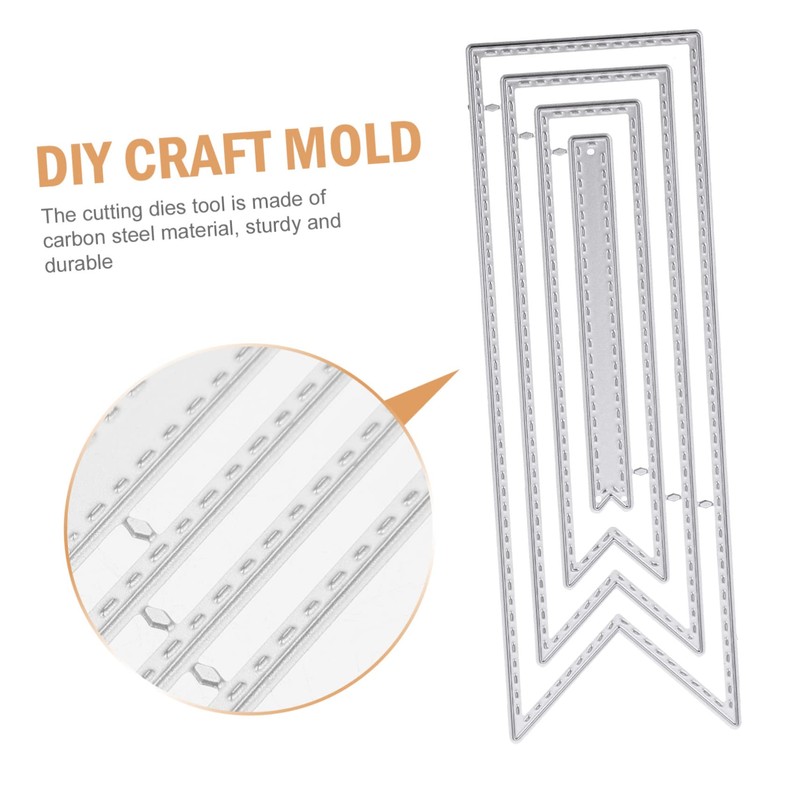 Operitacx DIY Craft Stencils Cutters Carbon Steel Embossing Templates for