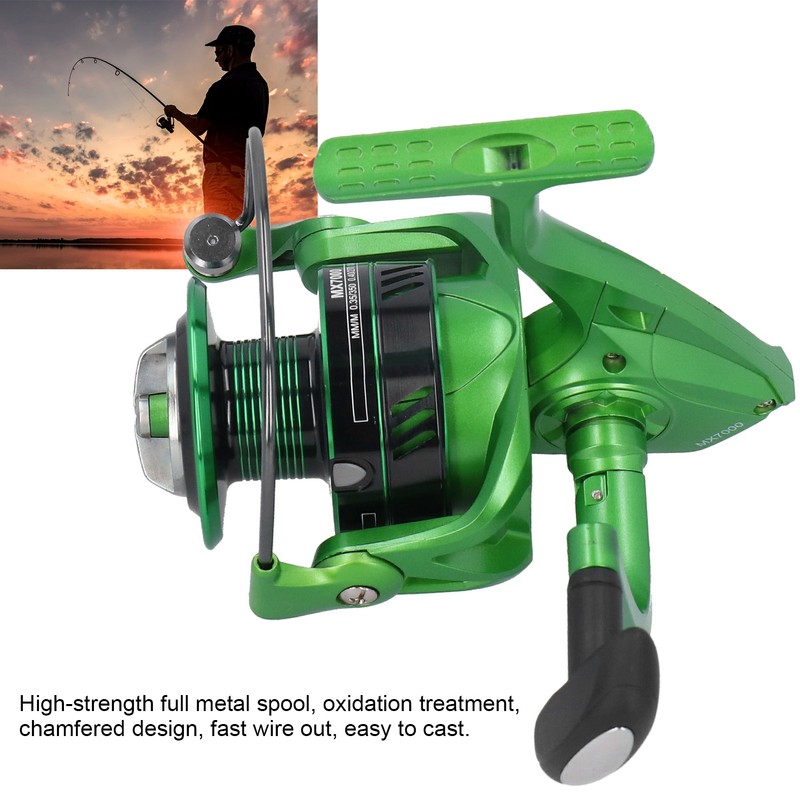 Metal Spinning Reel Sea Rod Fishing Line Reel Equipment Accessory