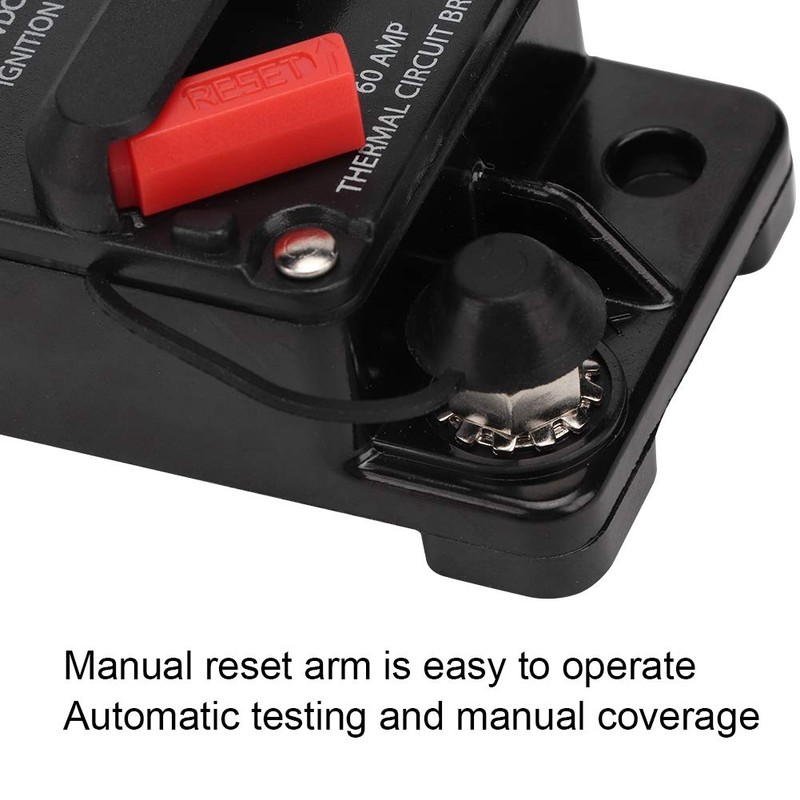 Qii lu 12V 30A/40A/60A Car Stereo Audio Resettable Inline Circuit