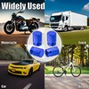 MEAJOO 4PCS Car Tire Valve Stem Caps, Waterproof Airtight Car