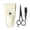 3-Piece Beard Grooming Kit Stainless Steel Beard Scissors Set Trimming