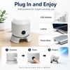 HD Smart Dynamic 5D Holographic Night Light Projector, 360° Rotating