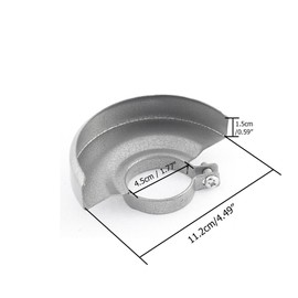 LDEXIN 2pcs Angle Grinder Part Wheel Guard Protector Cover (Silver Tone)