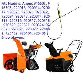 06900438 Upper Traction Auger Cable Fits Ariens Compact 24916003 AMP 24916303,20 24 SNO-Tek 24 28 120V ST24 Snow Blower(2-Pack)