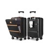 Joyway Carry on Luggage Airline Approved with Front Pocket, Hardside