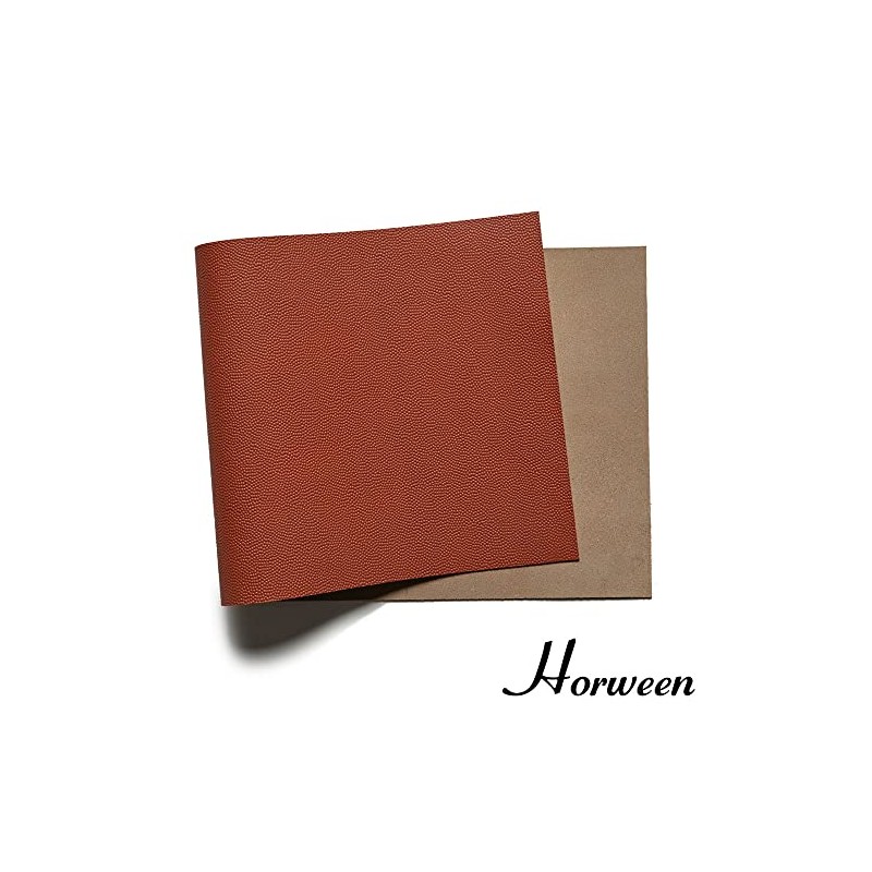 Horween Football Leather Panel, Red