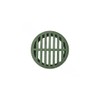 NDS 13 Plastic Round Grate, 4-Inch, Green