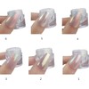 Polvo para uñas plateado efecto metálico fino VOCUE