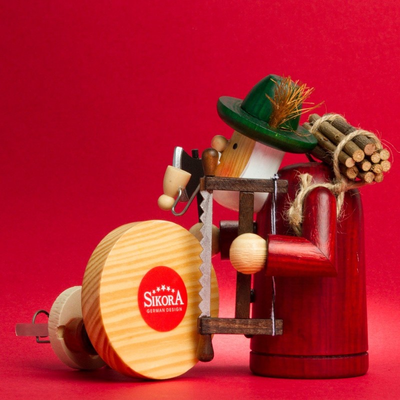 Sikora RM-A Wooden Incense Smoker, 3 Sizes, Various Designs