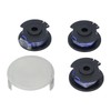 0.065in Trimmer Line Spools Cap Set Replacement Fit for Ryobi
