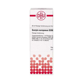 DHU Scorpio europaeus D200 Dilution, 20 ml solution